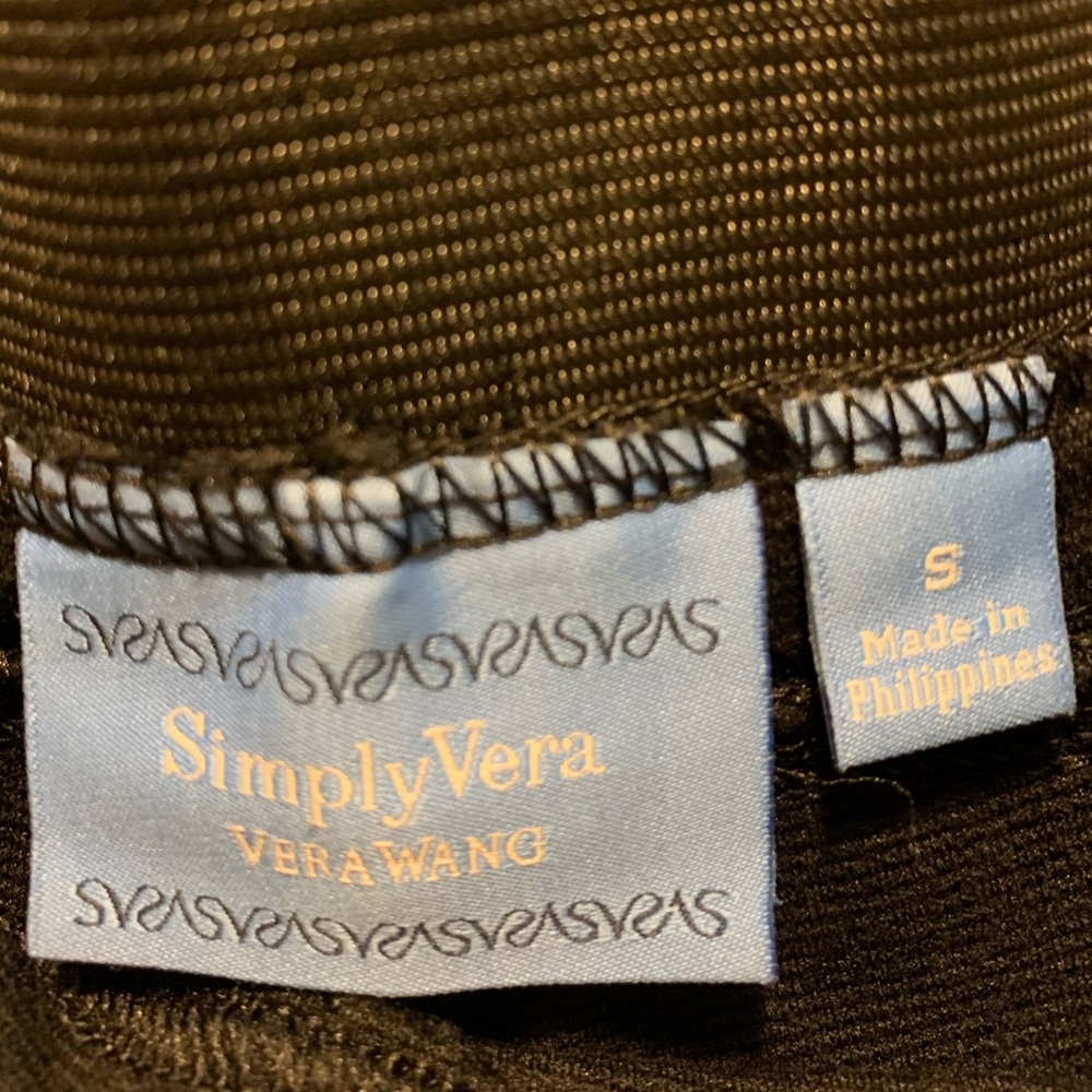 Thick black stretch dress pant, New w/o tag